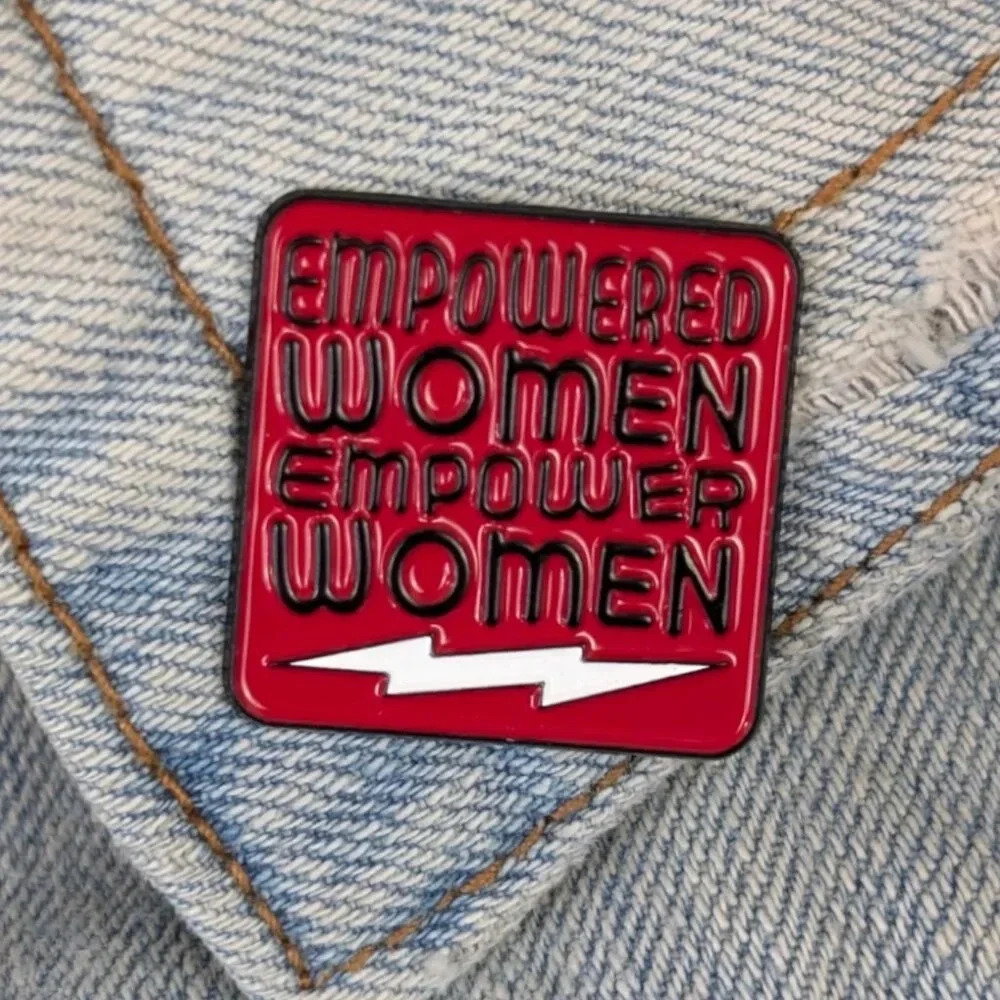 (5/$20) Empowered Women Enamel Pin